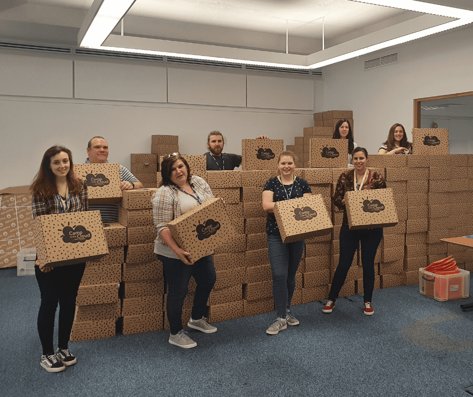 Newman's Own SeriouslyFun Box packing days